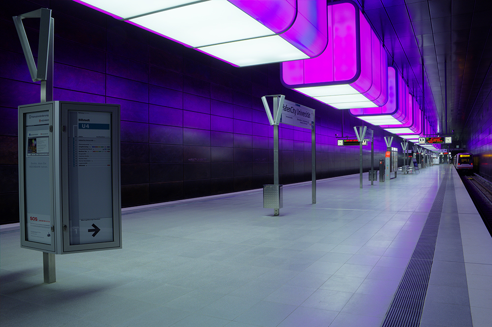 U4 Bahnhof Univertät/Hafencity